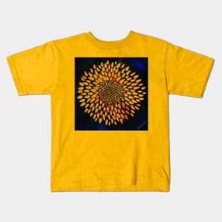Sunflower and seeds Kids T-Shirt